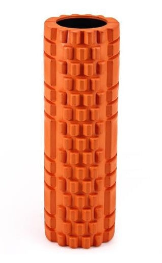 orange foam roller for working out