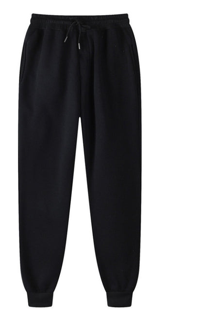 Black baggy sweatpants