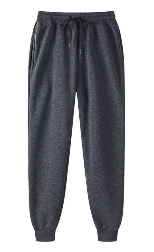 Gray sweatpants