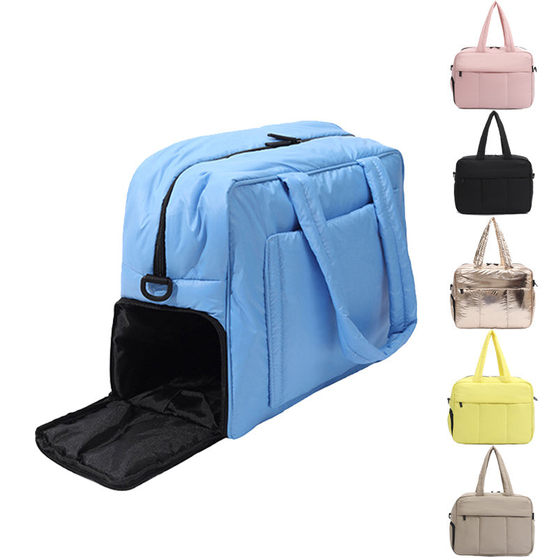 Travel Duffle Bag w/ Shoes Compartment