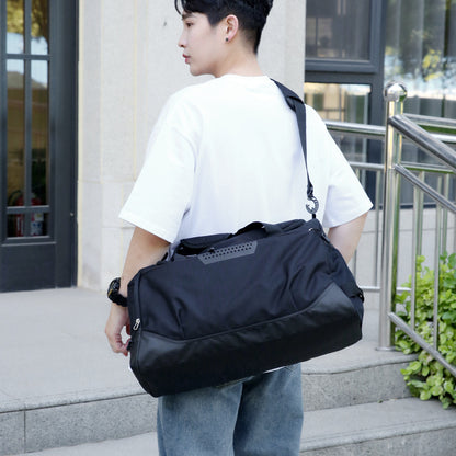 Black large capacity water resistant bag