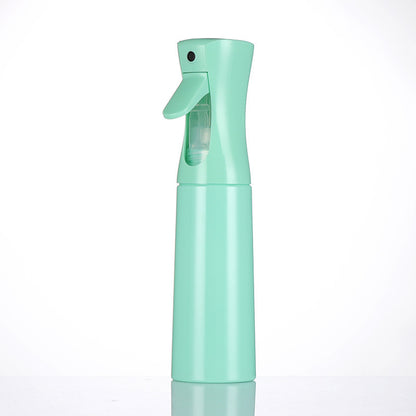 Best continuous spray bottle for hair in fruit green color 