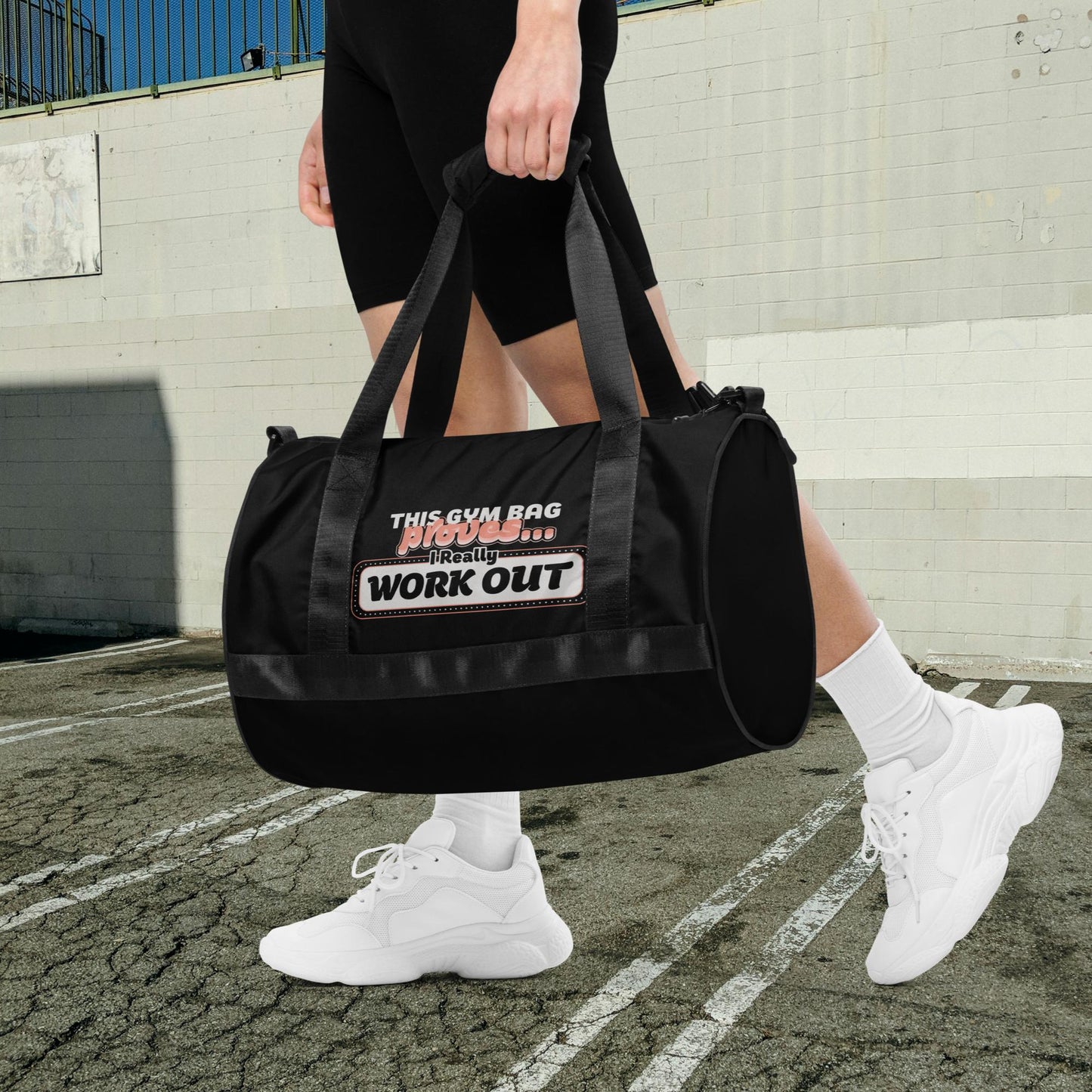 "I Really Work Out" Gym Bag