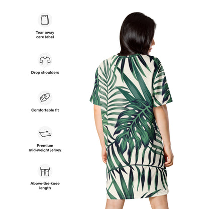 Caught in Paradise T-shirt Dress