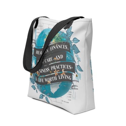 Key To A Life Worth Living Tote Bag