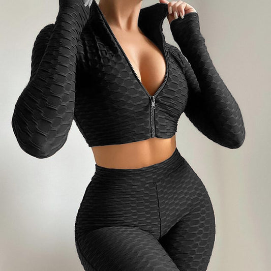 Women's Tracksuit Yoga Fitness Suit Activewear Set - EverybodyLovesLakyra