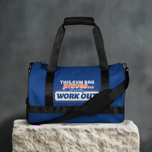 "I Really Work Out" Gym Bag